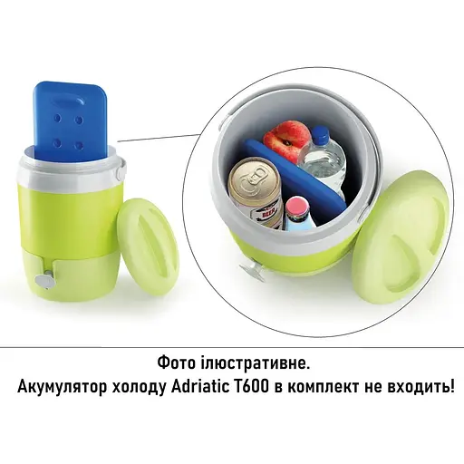 Термоємність Adriatic для напоїв та продуктів 6 л салатова - фото 7