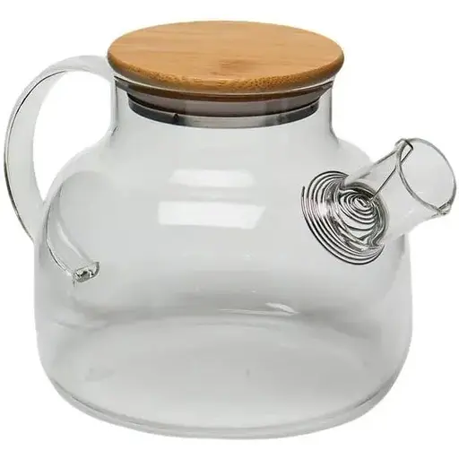 Чайник для заварювання Edenberg з бамбуковою кришкою 1100 мл EB-19028