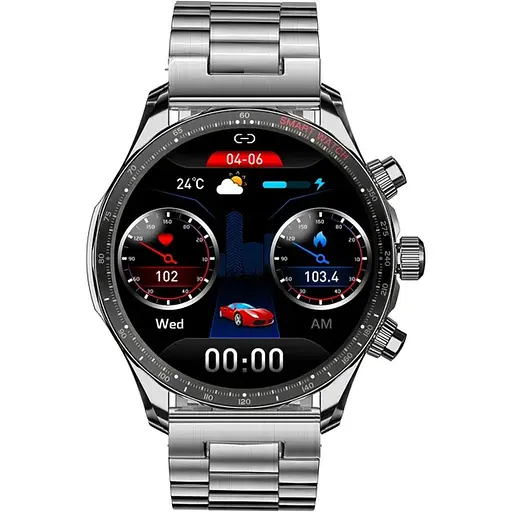 Smart Watch Globex Titan Silver UA - фото 2