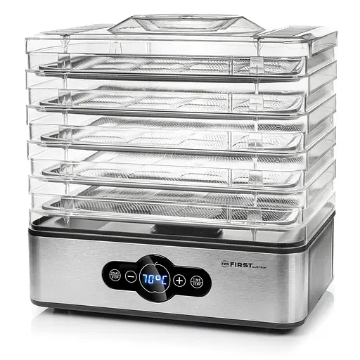 Сушилка для фруктов FIRST Austria FA-5126-6 (дисплей, прямоугольная) - фото 3