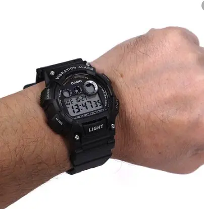 Спортивні чоловічі наручні годинники Casio оригінал Японія Collection W-735H-1BVEF з полімерним ремінцем - фото 2