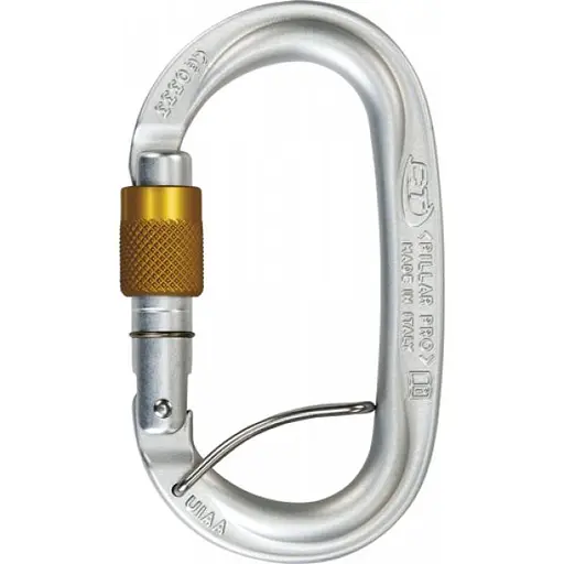 Карабін Climbing Technology Pillar Pro SGL Сірий (1053-2C3960L ZSF)