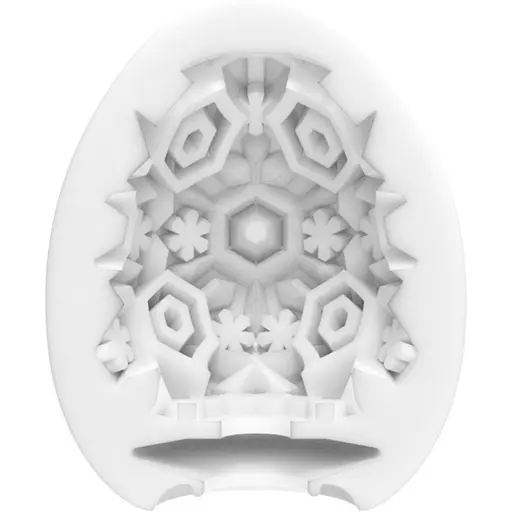 Мастурбатор-яйце Tenga Egg Snow Crystal з охолоджувальним лубрикантом (4821002029907) - фото 2