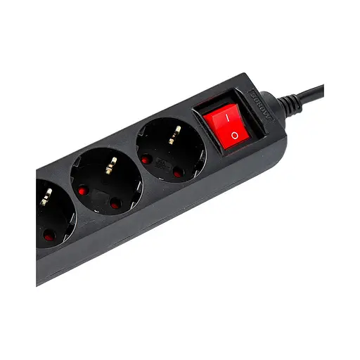 Мережевий фільтр Logan SFB3-5 Black - фото 2