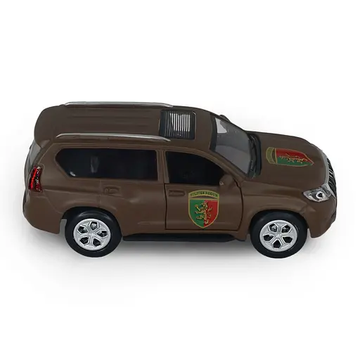 Автомодель серії "Шеврони Героїв" Toyota Prado "24 ОМБр" TechnoDrive KM618824 - фото 2