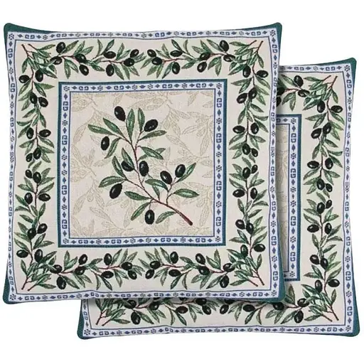 Наволочка Lefard Home Textile Baena гобеленова 45х45 см бежева (732-095)