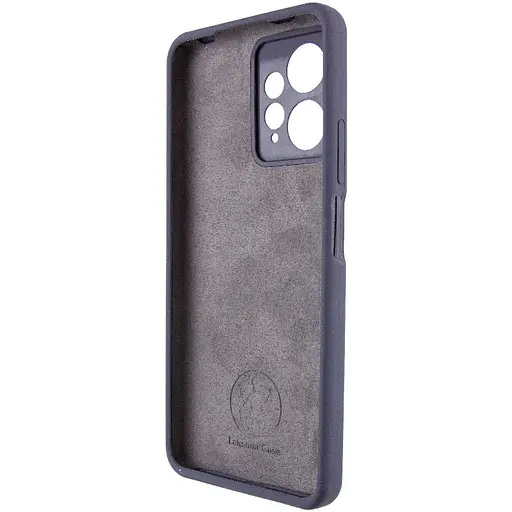 Чехол Lakshmi Silicone Cover Full Camera (AAA) для Xiaomi Redmi Note 12 4G Темно-синий / Midnight blue - фото 4