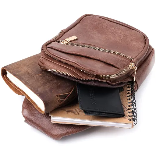 Женская сумка Vintage с одной лямкой через плечо из экокожи 17.5х29х8 см sum0026950 - фото 8