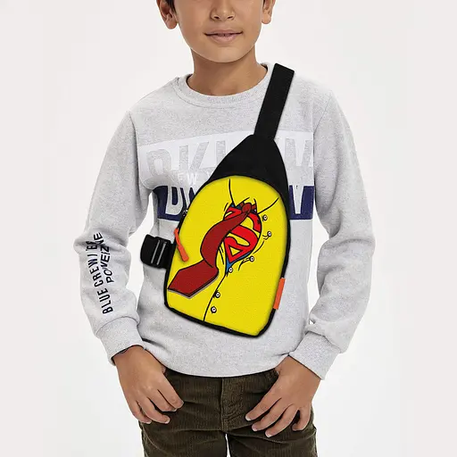 Сумка через плече дитяча Людина-павук 29х17 см сумка слінг для хлопчика (02271)