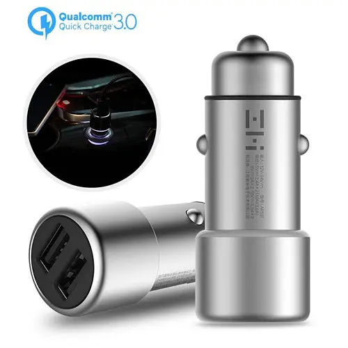 Автомобильное зарядное устройство для ZMi Car Charger Quick Charge 3.0 AP821 - фото 2