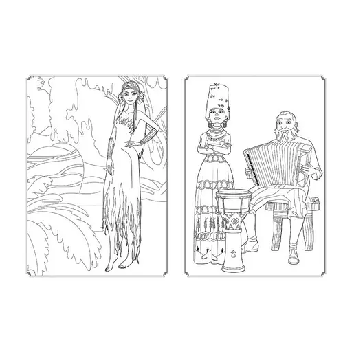 Розмальовка Магія кольору. Чарівний світ Ранок 1807005 з наклейками - фото 2