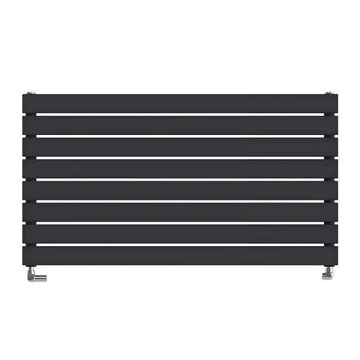 Радіатор дизайнерський Ideale Vittoria H 12 8/544/1000 чорний, Чорний - фото 1