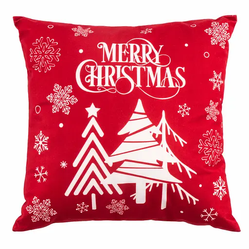 Подушка Ardesto Christmas 45х45см, червоний (ART1032HT) - фото 1