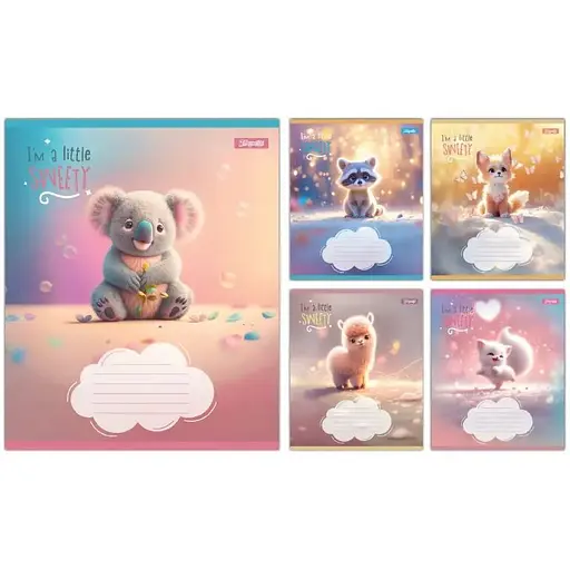 Зошит учнівський "Sweety" 1B 768126 12 аркушів 1 шт. в асортименті - фото 1