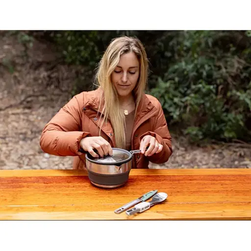 Каструля Sea To Summit Detour Stainless Steel Collapsible Pot 1.8 L (1033-STS ACK026021-390101) - фото 4