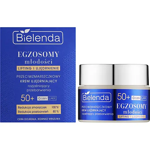 Крем проти зморщок 50+ Bielenda Exosomes of Youth Lifting And Firming Cream 50 мл
