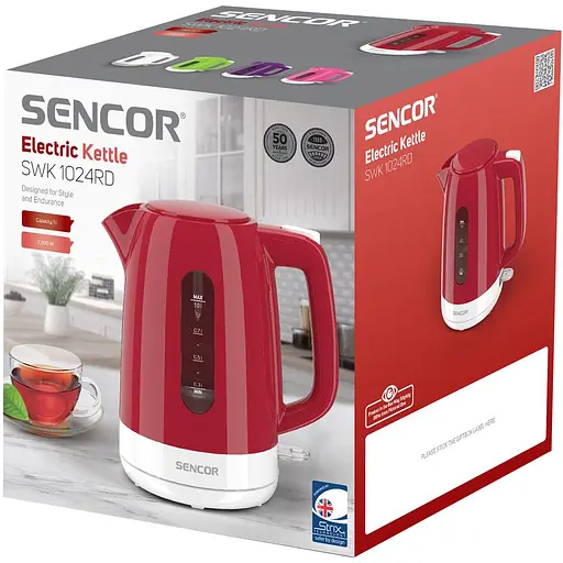 Електрочайник Sencor SWK 1024RD 1 л - фото 8