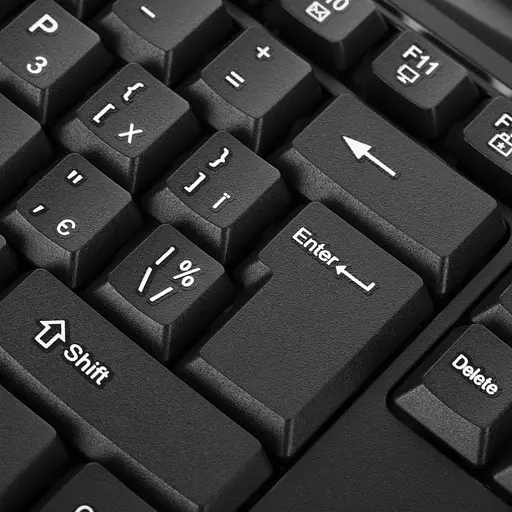 Клавіатура 2E KM1040 Full Size USB EN/UK Black (2E-KM1040UB_UA) - фото 7