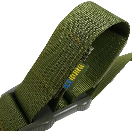 Ремінь Kiborg 2-точковий Gun Sling G-2 з пряжкою швидкого регулювання Triple-X Olive (1000-k8030) - фото 5