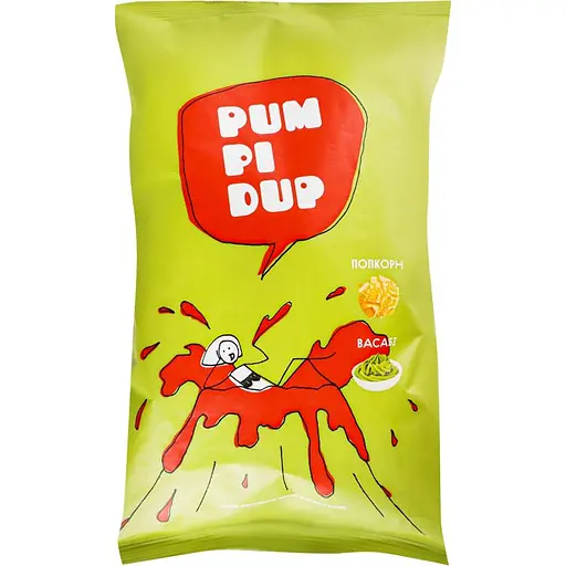 Попкорн Pumpidup зі смаком васабі 90 г (924034)