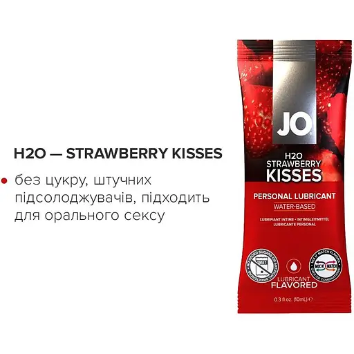 Набор смазок на водной основе System JO Four Play (8x10мл) - фото 4