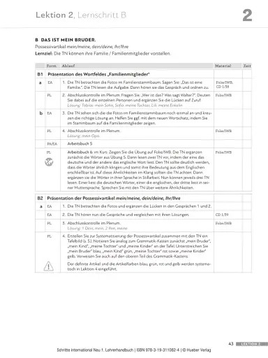 Schritte international Neu 1. Lehrerhandbuch - фото 7