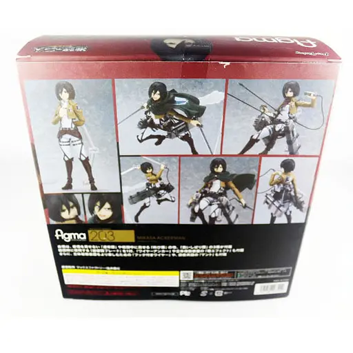 Фігурка Figm Фігм Attack on Titan Атака Титанів Mikasa Ackerman Мікаса Аккерман 15 см Figm203 - фото 5
