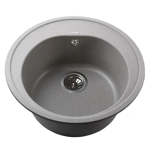 Гранітна мийка Globus Lux Martin сірий камiнь 510мм-А0005 000021893, Сірий - фото 2