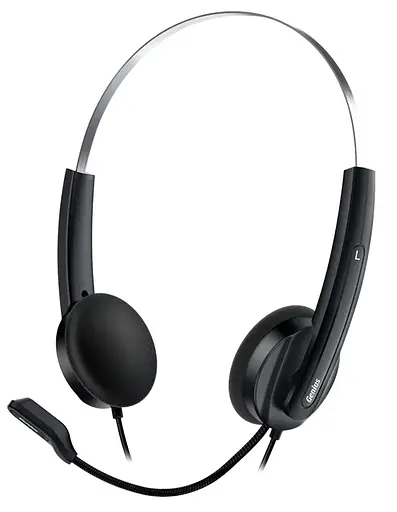 Гарнітура Genius HS-220U USB-C Black (7095642) - фото 2