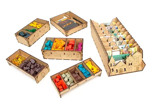 Органайзер Tower Rex Крихітні Містечка + доповнення Tiny Towns + Expansions (2220) - фото 4