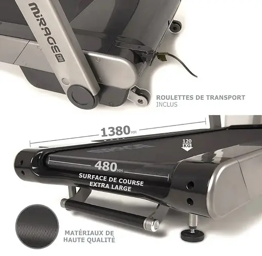Беговая дорожка Toorx MIRAGE-C80 (MIRAGE-C80) - фото 4