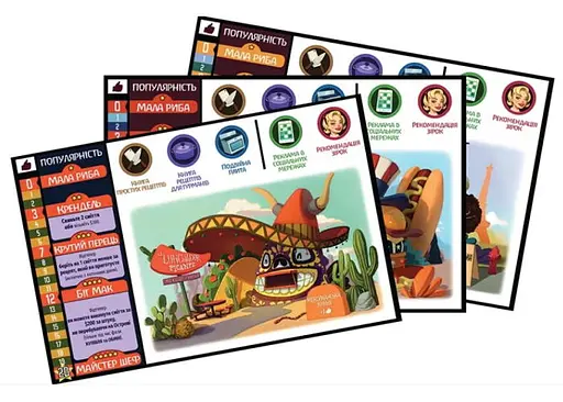 Настільна гра Нова Ера Битва ресторанів (Rival Restaurants) (укр.) (ВР_БР) - фото 7