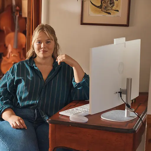 Комп'ютер персональний моноблок HP (Hewlett-Packard) All-in-One 27 FHD IPS AG, Intel U7-155U, 16GB, F512GB, UMA, WiFi, кл+м, DOS, білий - фото 3