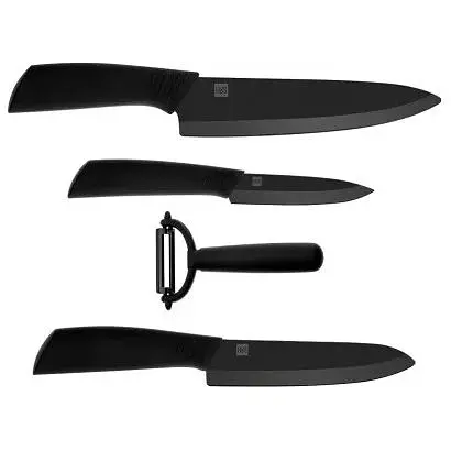 Комплект ножів Huo Hou Nano Ceramic Knifes Set 4 предмети HU0010 - фото 3