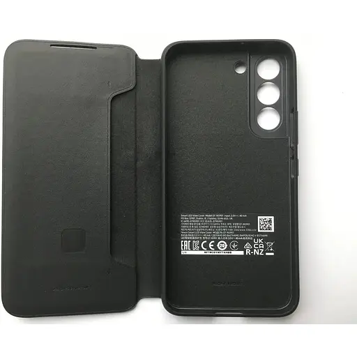 Оригінальний чохол-книжка Samsung Smart LED View Cover для Galaxy S22 Plus (6.6") Black (EF-NS906PBEGRU) - фото 6