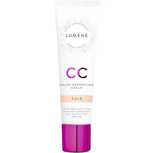 Тональный СС-крем Lumene CC Color Correcting Cream SPF 20 тон Fair 30 мл - фото 1