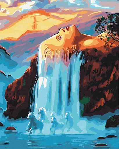 Картина за номерами на підрамнику Brushme Природа поруч