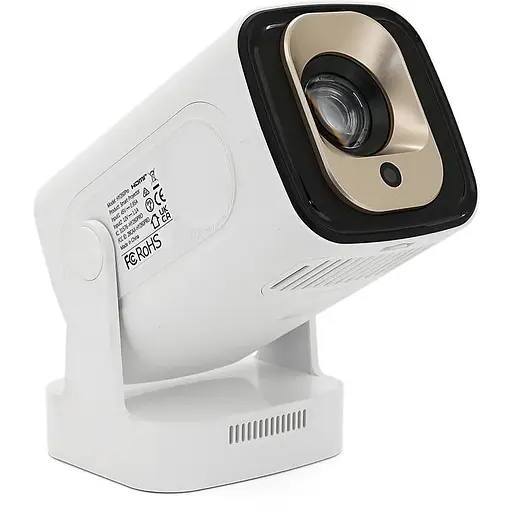 Смарт проєктор Voltronic HY260 PRO Android 14 1080p 200 ANSI Wi-Fi 2.4+5G White Box