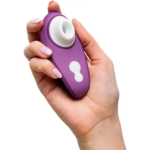 Вакуумний стимулятор Womanizer Liberty 2 Purple, Фіолетовий - фото 12