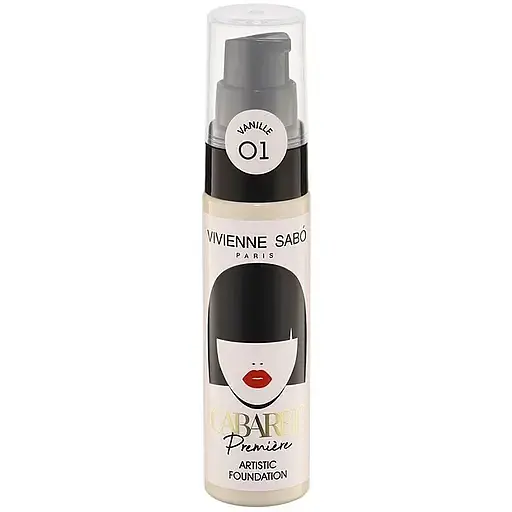 Тональный крем Vivienne Sabo Cabaret Premiere Artistic Foundation со сценическим эффектом тон 01 (Vanille) 25 мл - фото 1
