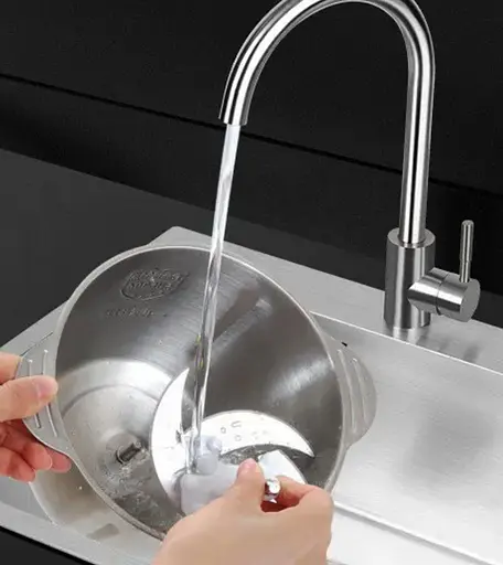 Подрібнювач кухонний Bitek BT-7019 блендер комбайн з чашею з нержавіючої сталі чоппер 2 л 1000 Вт - фото 8