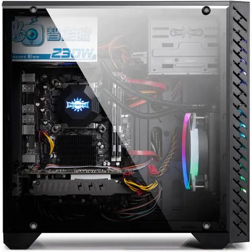 Корпус Golden Field M8B Black 500W (M8B) 500 Вт - фото 3