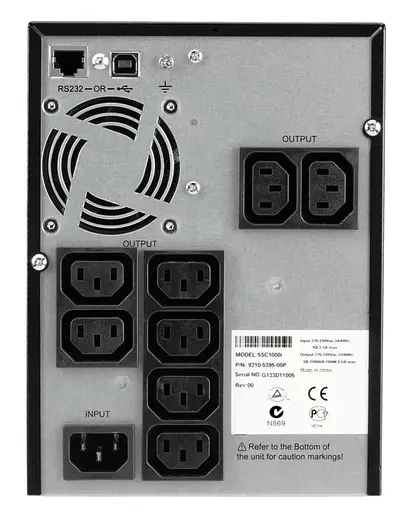 Источник бесперебойного питания Eaton 1000 ВА / 700 Вт / 9 А*ч (5SC1000I) - фото 2