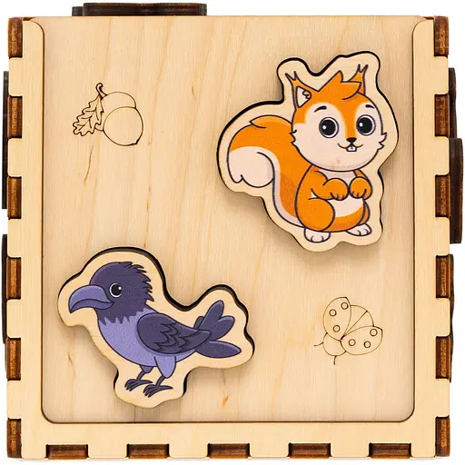 Кубик-сортер GoodPlay Лісові звірята (CUB-4-008) - фото 7