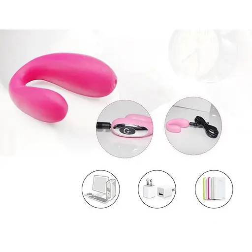 Оральний вібратор Pretty Love рожевий силікон для жінок 5,3 см - фото 2