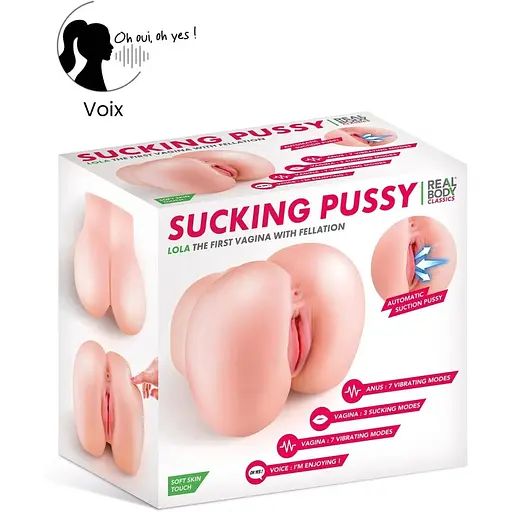 Смоктальная вагина-мастурбатор Real Body Real Lola - фото 2