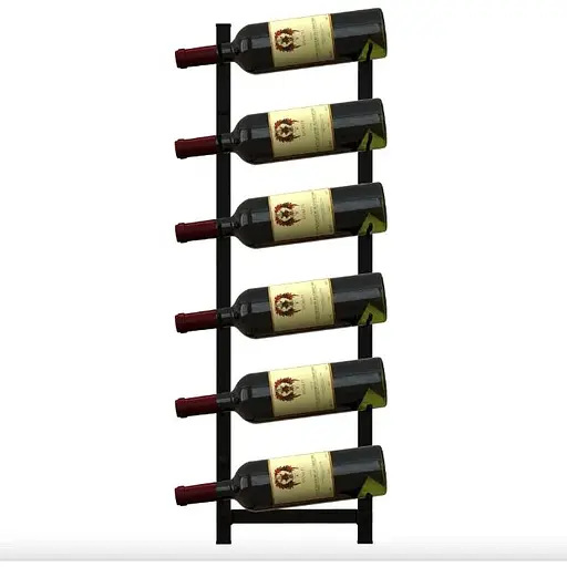 Настінна стійка Costway Relax для вина на 6 пляшок - фото 2