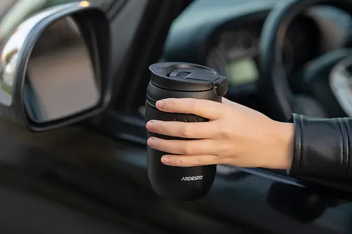 Термокружка Ardesto Cosy 400 мл Черный AR2640BT - фото 3