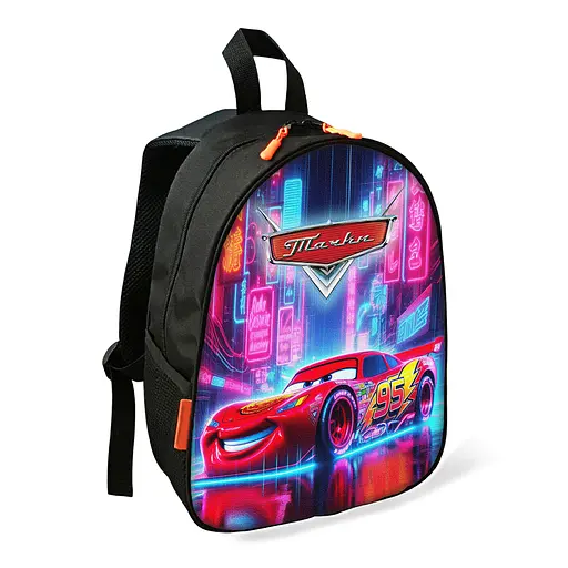 Рюкзак детский Тачки Молния МакКуин школьный/городской 34х27х13 см для мальчика (02635)