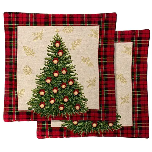 Наволочка гобеленова Lefard Christmas Delight 45x45 см (732-385)